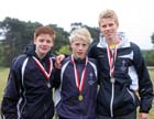 Tonbridge AC winners of the under-15 boys.